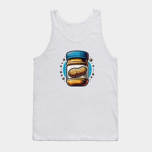 Peanut Butter Vintage Since Retro Yummy Kawaii Toast Tank Top